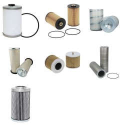 Filter Kit for Doosan Solar 400LCIII  with Daewoo D2366T Engine