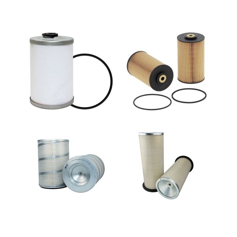 DOOSAN SOLAR 400 LC III Filter Service Kit w/Daewoo D2366T Eng.
