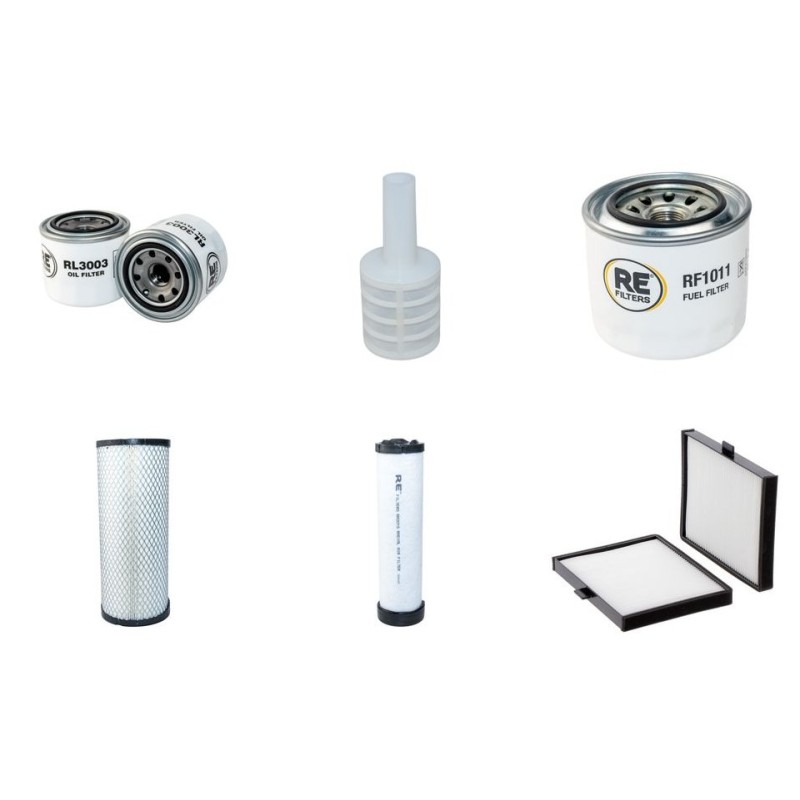 DAEWOO SOLAR 55 V Filter Service Kit w/Yanmar 4TNV94LXDE Eng.   YR  2004-