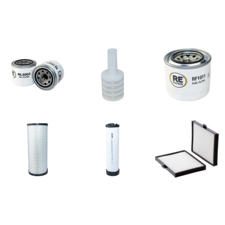 DAEWOO SOLAR 55 V Filter Service Kit w/Yanmar 4TNV94LXDE Eng.   YR  2004-