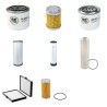 DAEWOO SOLAR 55 V PLUS Filter Service Kit w/Yanmar 4TNE94 Eng.   YR  2003-