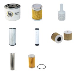DAEWOO SOLAR 75 LC V Filter Service Kit w/Yanmar 4TNE98 Eng.