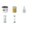 DAEWOO SOLAR 75 LC V Filter Service Kit Air Oil Fuel Filters w/Yanmar 4TNE98 Eng.
