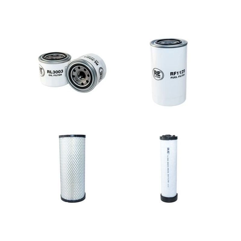 DAEWOO SOLAR 75 V Filter Service Kit Air Oil Fuel Filters w/Yanmar 4TNV98-XDB Eng.   YR  2006-