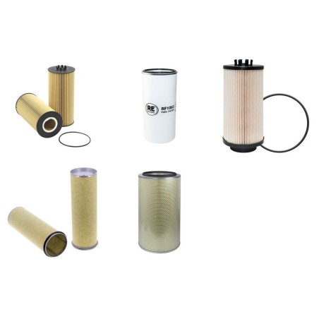 DOPPSTADT DB 3060 BÜFFEL Filter Service Kit w/MERCEDES OM460LA Eng.     428CH