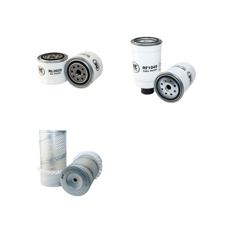 DULEVO 200 QUATTRO Filter Service Kit Air Oil Fuel Filters w/VM  Eng.