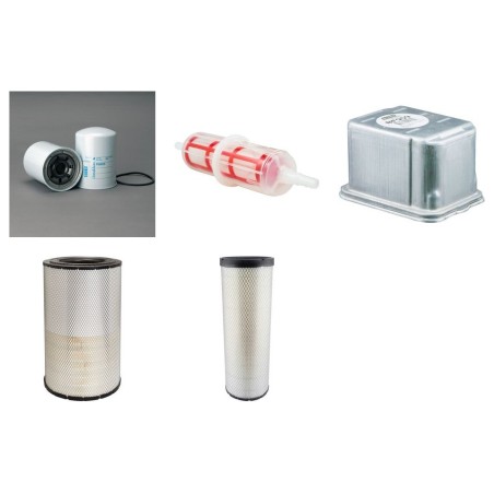 DURATECH HD 9 Filter Service Kit w/JOHN DEERE 6081A Eng.