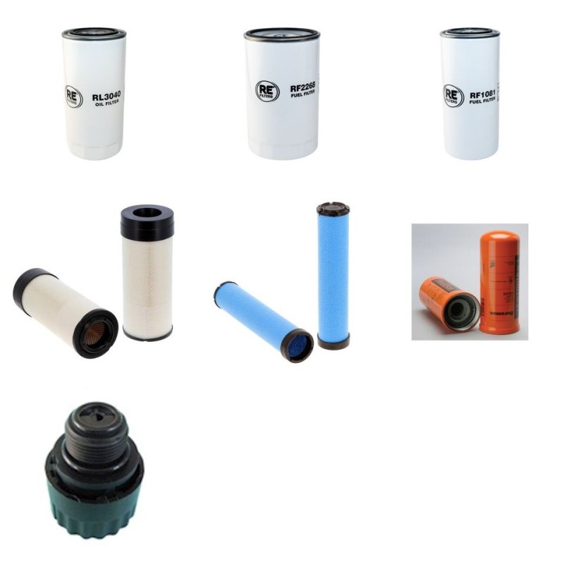 DYNAPAC (WINGET) CA 6000 D Filter Service Kit w/Deutz TCD6.1 Eng.   YR  2013