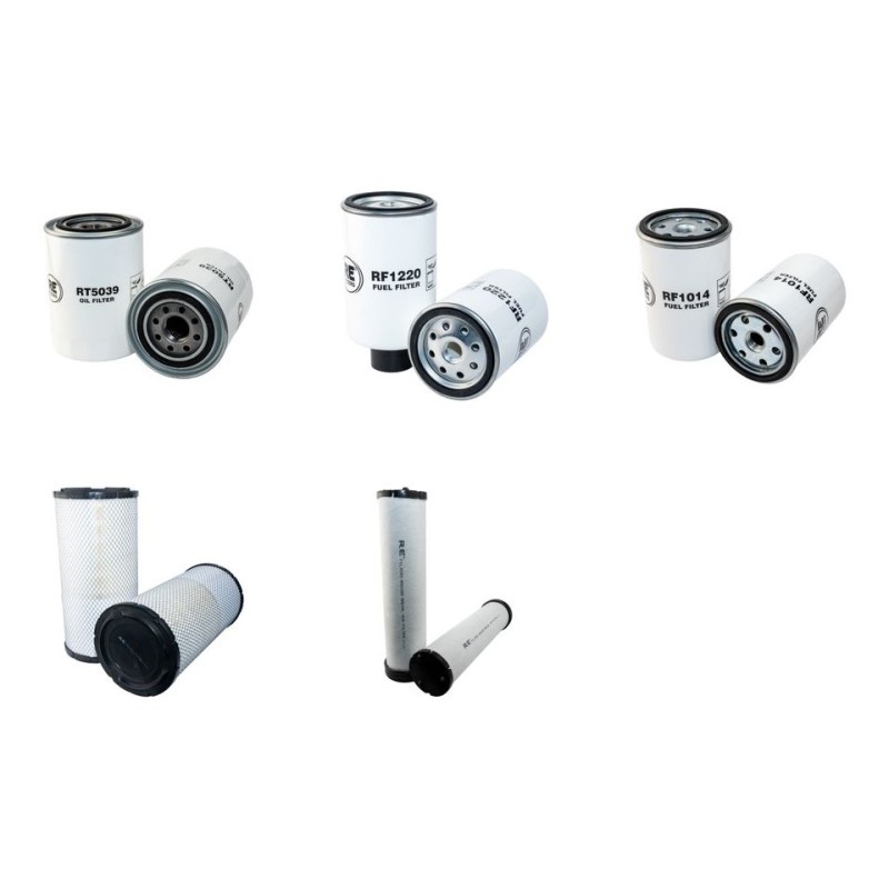 DYNAPAC (WINGET) CC 422 Filter Service Kit Air Oil Fuel Filters w/Cummins 4BTAA3.9C Eng.