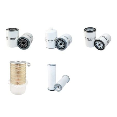 DYNAPAC (WINGET) CP 132 Filter Service Kit Air Oil Fuel Filters w/Cummins 4BT3.9 Eng.