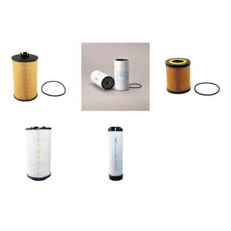 DYNAPAC (WINGET) F 8 C Filter Service Kit Air Oil Fuel Filters w/Deutz BF4M2012 Eng.   YR  2005-