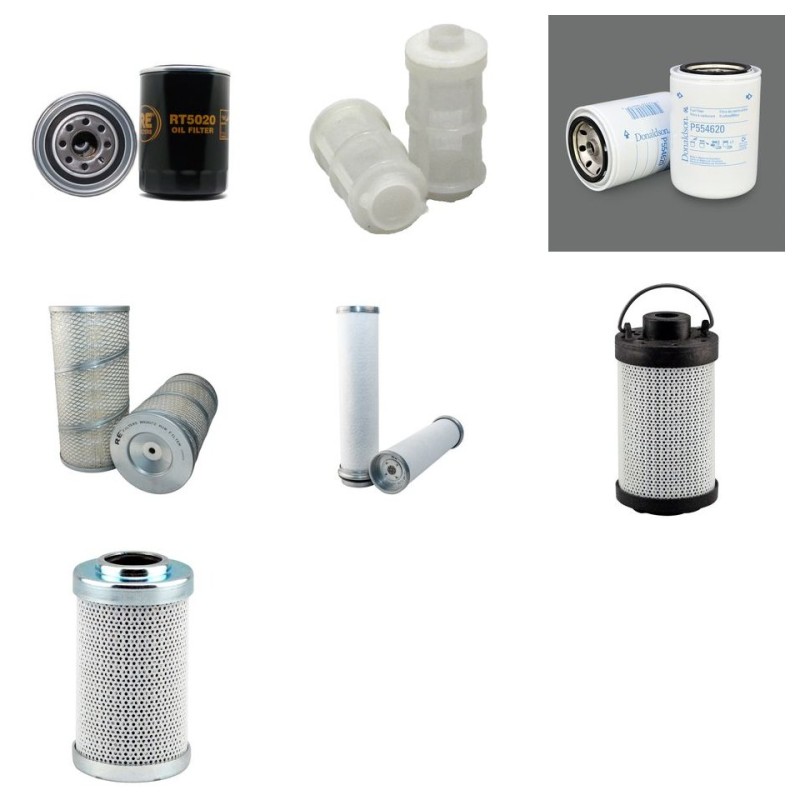 DYNAPAC (WINGET) F 8-2W Filter Service Kit w/Deutz BF4M1012 Eng.