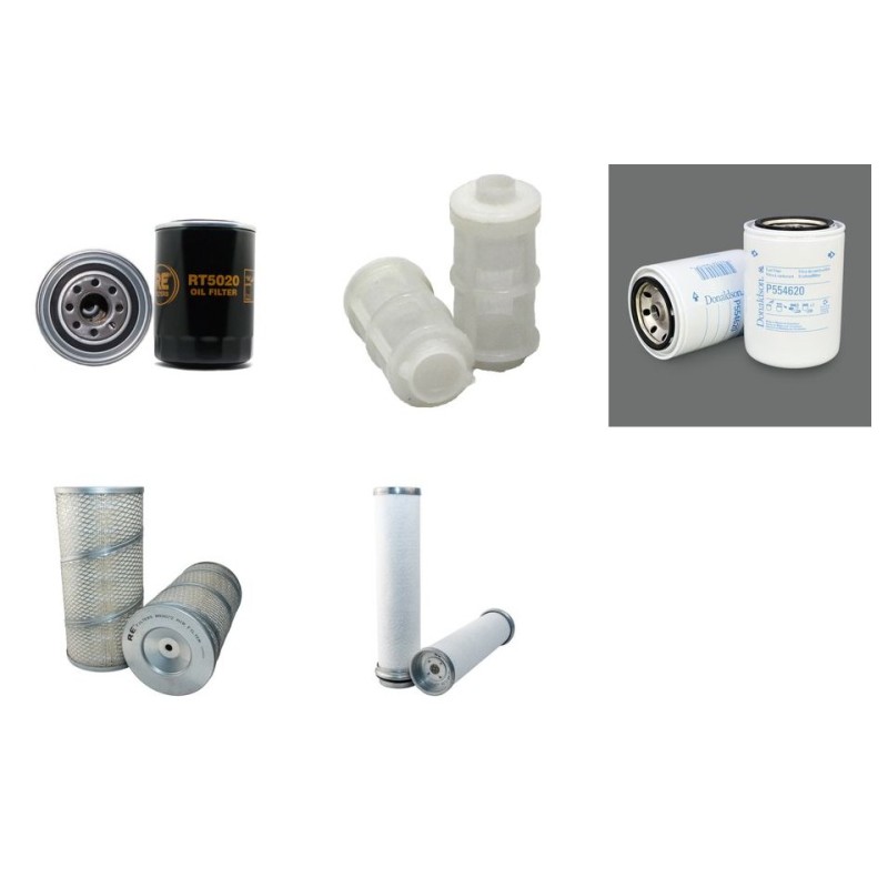 DYNAPAC (WINGET) F 8-2W Filter Service Kit Air Oil Fuel Filters w/Deutz BF4M1012 Eng.