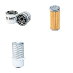 Yanmar YM1610, YM1801D Filter Service Kit Air, Oil, Fuel Filters