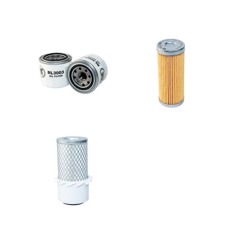 Filter Kit for Yanmar YM1610, YM1801D Air, Oil, Fuel Filters