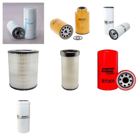 ECO LOG 570 B Filter Service Kit w/CAT 3126B Eng.