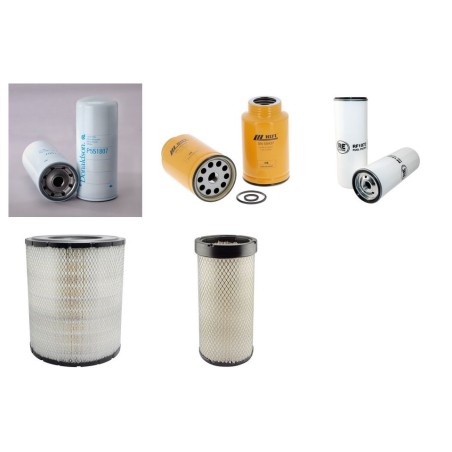 ECO LOG 570 B Filter Service Kit Air Oil Fuel Filters w/CAT 3126B Eng.