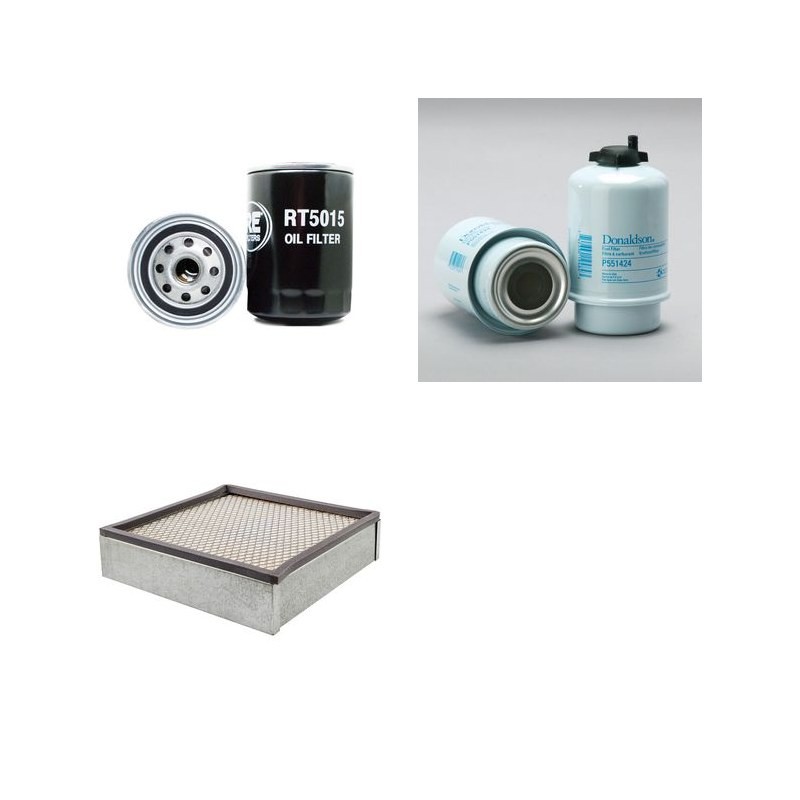 EICHER 75 TURBO VAC Filter Service Kit w/JOHN DEERE  Eng.