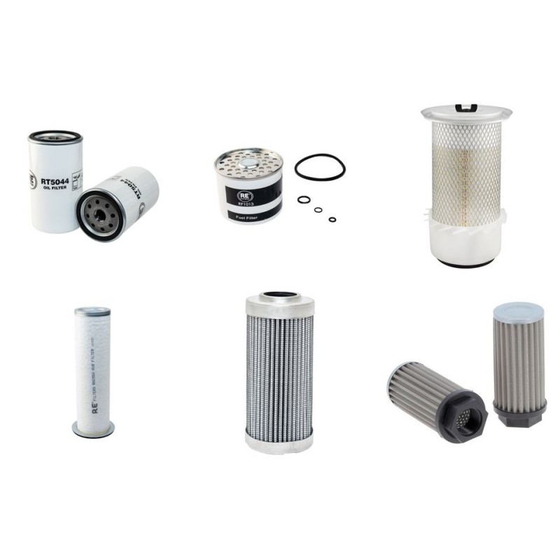 EJC FLEXITRAC TJ Filter Service Kit w/Perkins Eng.
