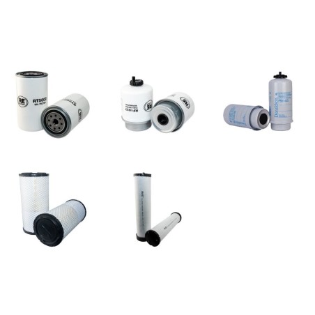 ELIATIS CHAPTRACK 175 Filter Service Kit Air Oil Fuel Filters w/Perkins 1106D-E66TA Eng.
