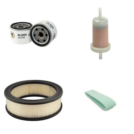 ELIET SUPER PROF CROSSCOUNTRY Filter Service Kit Air Oil Fuel Filters w/BRIGGS-STRATTON VANGUARD Eng.   YR  2016 18CH