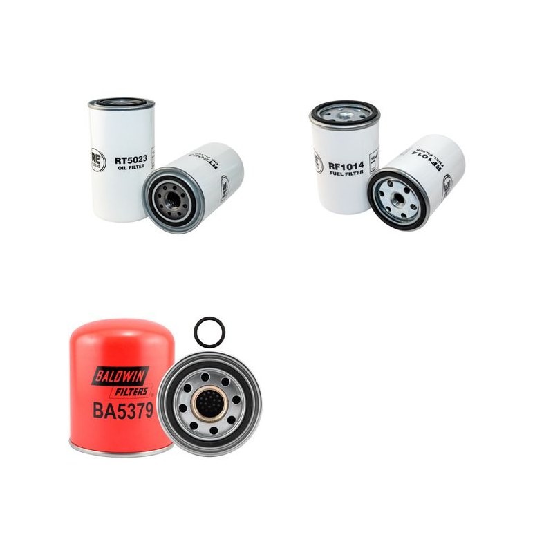 ERF ECM 7.22 RD2 Filter Service Kit w/CUMMINS 5.9 Eng.   YR  07.00-