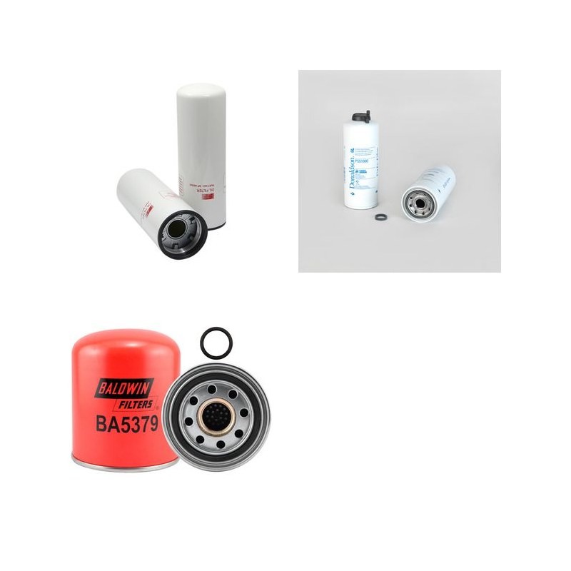 ERF ECX 11.34 Filter Service Kit w/CUMMINS ISM340 Eng.   YR  05.00- 340 CH