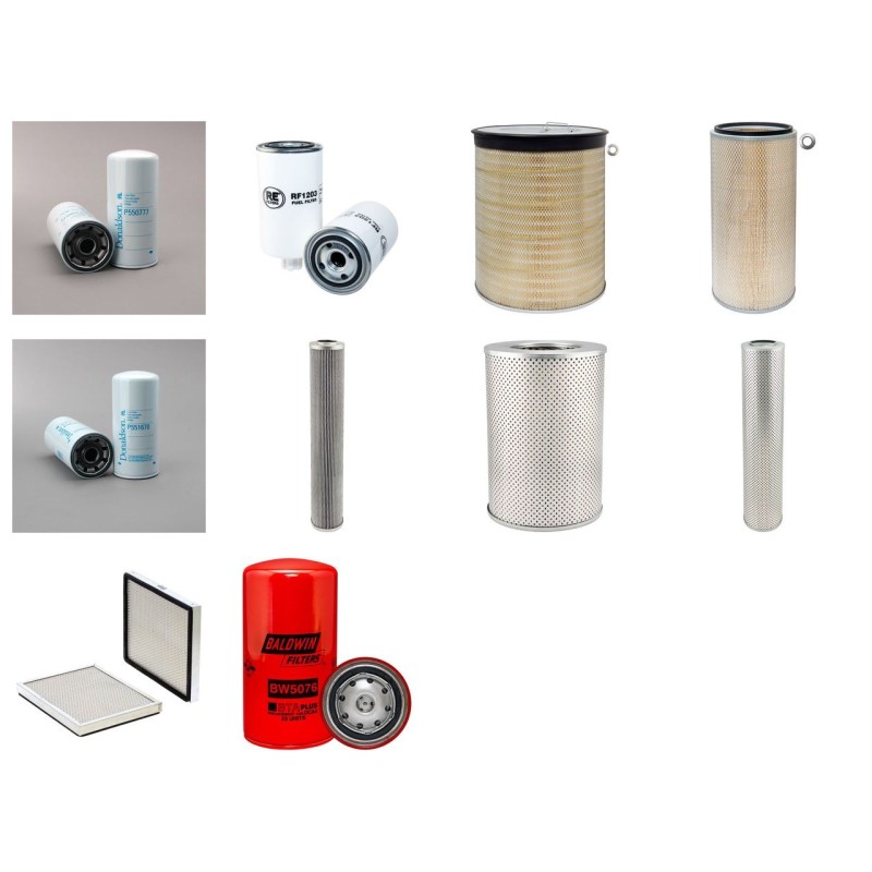 EUCLID R 50-324 LD Filter Service Kit w/Cummins  Eng.