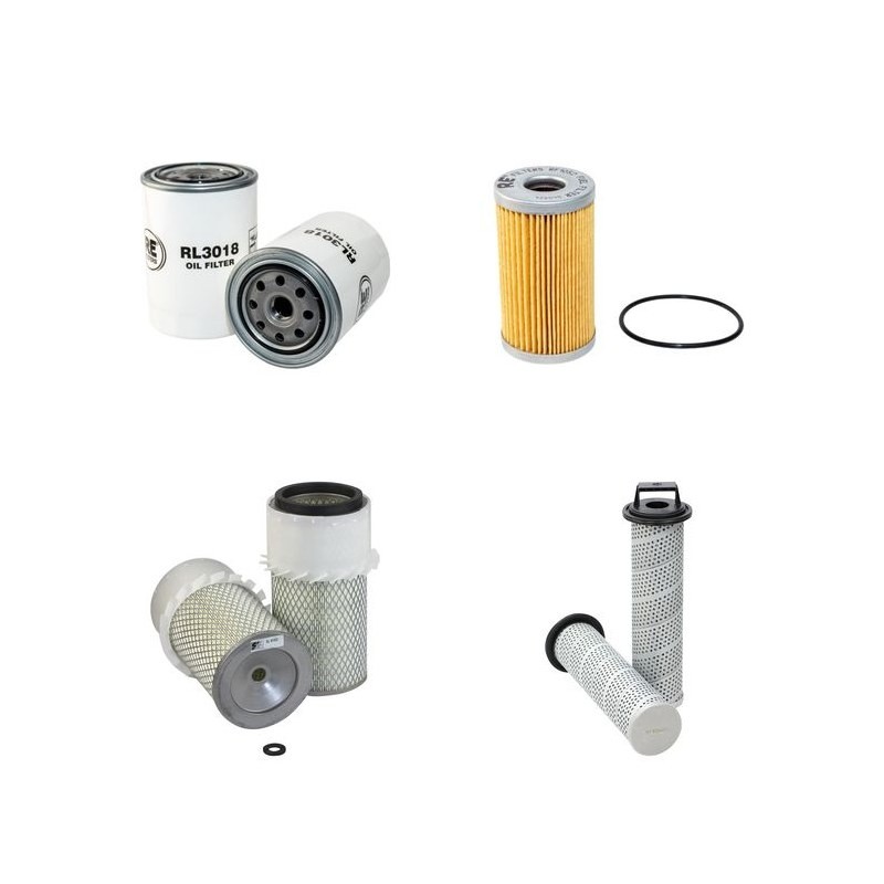 EUROCOMACH E 245 K Filter Service Kit w/Kubota V2203 Eng.