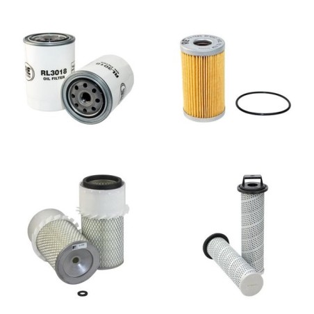 EUROCOMACH E 245 K Filter Service Kit w/Kubota V2203 Eng.