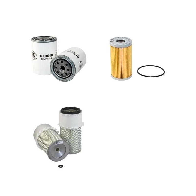 EUROCOMACH E 245 K Filter Service Kit w/Kubota V2203 Eng.