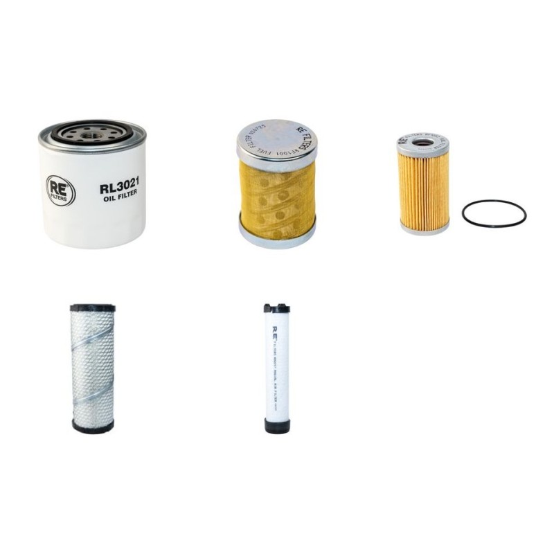 EUROCOMACH ES 28.2 ZT Filter Service Kit w/Kubota D1503-Eu5 Eng.