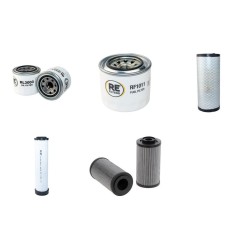 EUROCOMACH ES850ZT Filter Service Kit w/Yanmar 4Tnv98Zspr