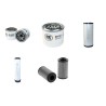EUROCOMACH ES 850 ZT Filter Service Kit w/Yanmar 4Tnv98Zspr Eng. 2011-