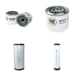 EUROCOMACH ES 850 ZT Filter Service Kit Air Oil Fuel Filters w/Yanmar 4TNV98ZSPR Eng.   YR  2011-