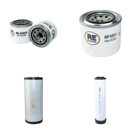 EUROCOMACH ES 850 ZT Filter Service Kit Air Oil Fuel Filters w/Yanmar 4TNV98ZSPR Eng.   YR  2011-