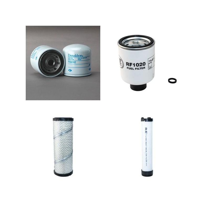 EUROCOMACH ESK 130-4 Filter Service Kit Air Oil Fuel Filters w/Cummins  Eng.