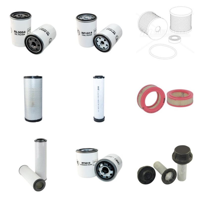 EUROLINERS 251 V2 Filter Service Kit w/Lombardini  Eng.   YR  2004