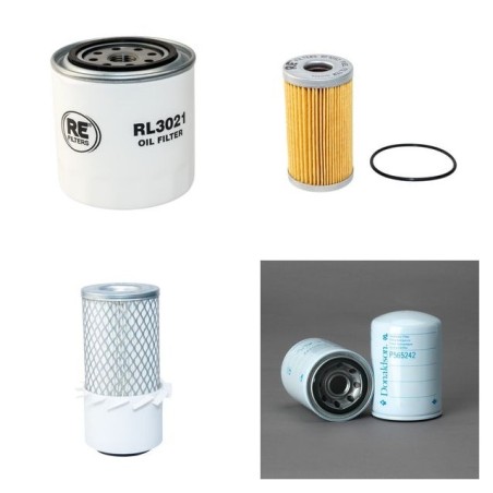 EUROMACH 1500 M Filter Service Kit w/Kubota D1105 Eng.