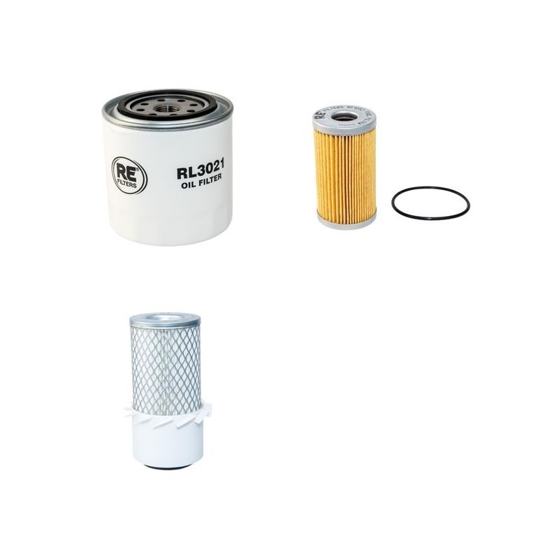 EUROMACH 1500 M Filter Service Kit Air Oil Fuel Filters w/Kubota D1105 Eng.