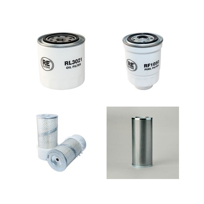 EUROMACH 6500 Filter Service Kit w/Kubota V3300 Eng.