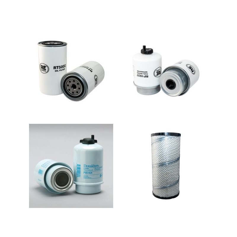 EUROMACH 9000 Filter Service Kit Air Oil Fuel Filters w/Perkins  Eng.