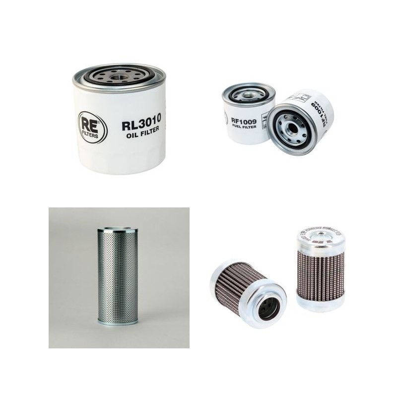 EUROMACH R 55 MOBILE Filter Service Kit w/Kubota V3307-DI-T Eng.