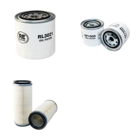 EUROPOWER EPS 20 TDE Filter Service Kit w/Kubota V2203MBSEU31 Eng.