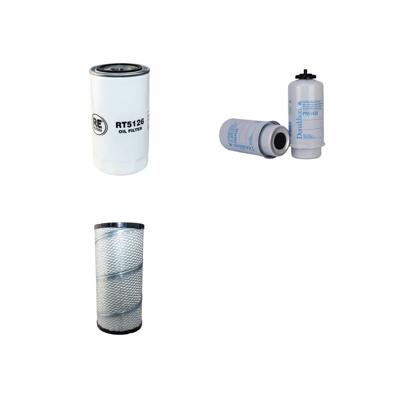 EUROPOWER EPSR 60 TDE Filter Service Kit w/Iveco 45Sm1A.S500 Eng. 2014