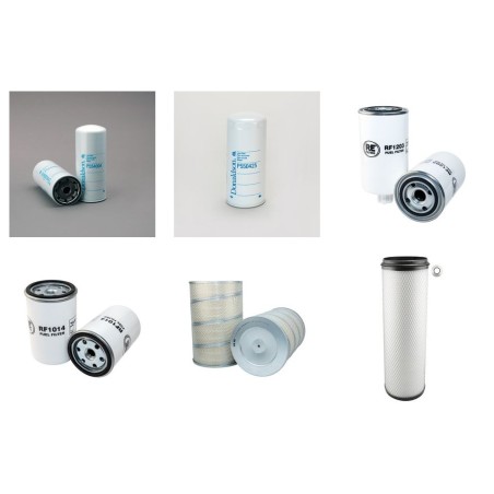 EURO DRAIN ATR 450 Filter Service Kit Air Oil Fuel Filters w/VOLVO  Eng.