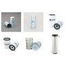 EURO DRAIN ATR 450 Filter Service Kit Air Oil Fuel Filters w/VOLVO  Eng.