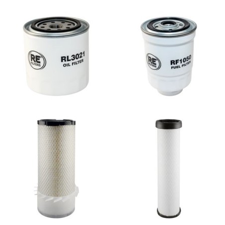 EUROTRANSP ETP 4 S Filter Service Kit w/Kubota V3600 Eng.