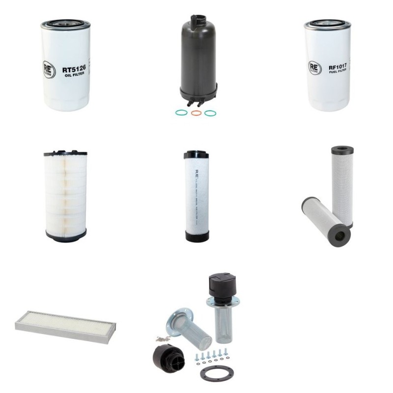 EUROVOIRIE CITY CAT 5600 EURO 6 Filter Service Kit w/FPT F4AFAE411EU6 Eng.   YR  2016