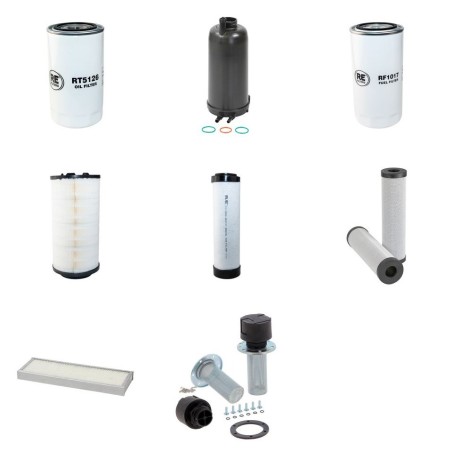 EUROVOIRIE CITY CAT 5600 EURO 6 Filter Service Kit w/FPT F4AFAE411EU6 Eng.   YR  2016